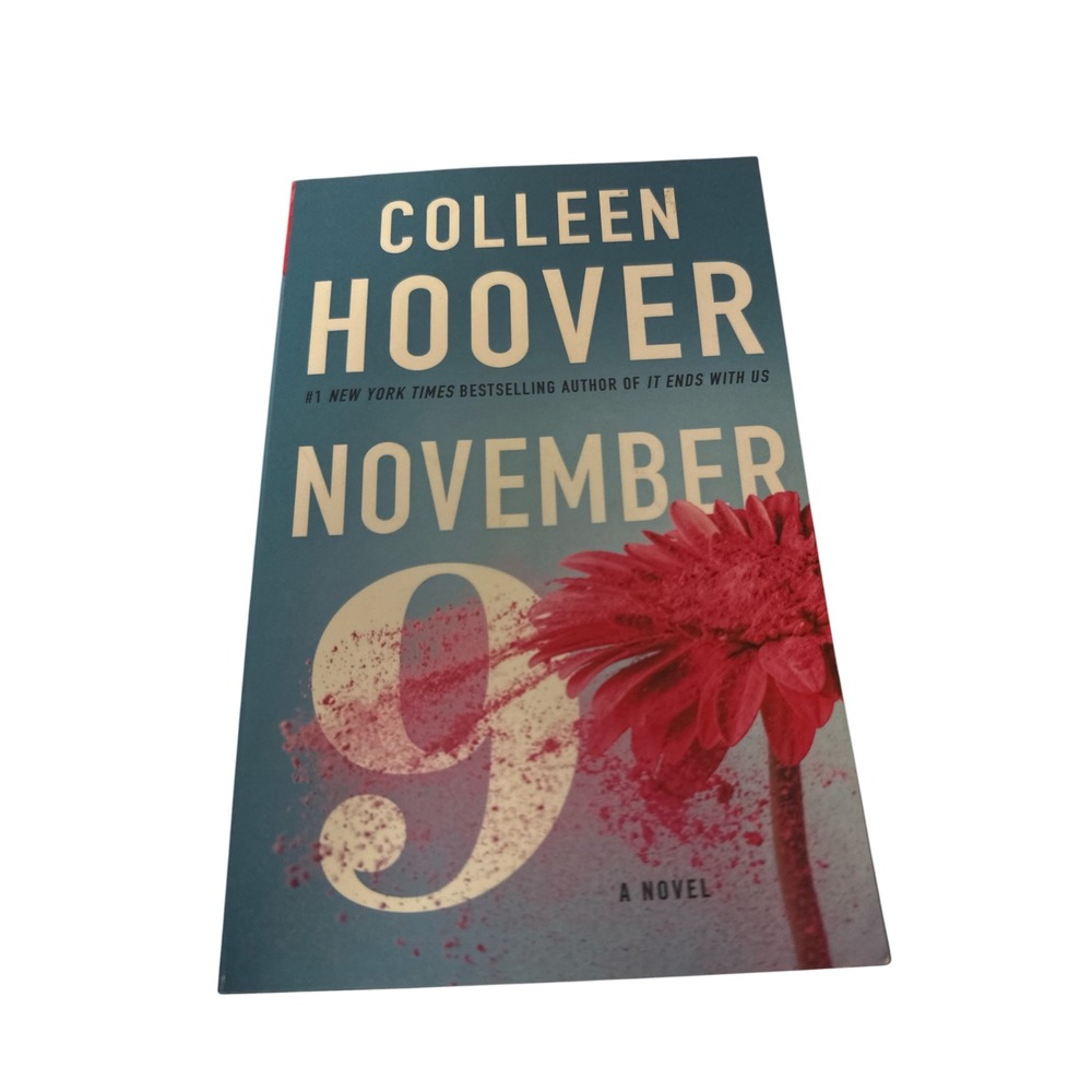 Colleen Hoover November 9 Paperback Contemporary Romance Novel 2015 Atria Books